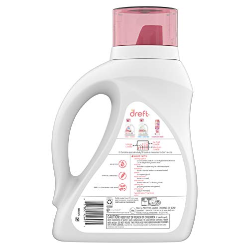 DREFT STAGE 2: ACTIVE BABY LIQUID LAUNDRY DETERGENT, 32 LOADS 46 FL OZ (PACKAGING MAY VARY)