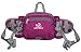 Fanny Pack with Water Bottle Holder Hiking Waist Packs for Walking Running Lumbar Pack fit for iPhone iPod Samsung Phones (Pink)