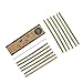 Ibambo 100% Bamboo Straws (10-Pack) - Biodegradable & Compostable 8 Inch Reusable Straws with Cleaner | FSC Certified, Eco Friendly | Hand Wash & Dishwasher Safe | For Hot & Cold Drinks