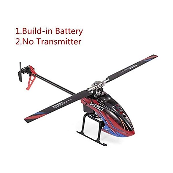 GRTVF Fernbedienung Hubschrauber 6-Kanal-bürstenloser Motor RC-Flugzeug-Spielzeug unbemanntes Luftfahrzeug Elektrisches… – Bild 4