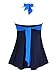 American Trends Womens Sporty Boyleg Swimdress Plus Size Vintage Halter One Piece Swimsuit Long Torso Skirted Bathing Suit