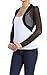 Ola Mari Full Sheer Mesh Long Sleeve Bolero Shrug