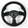 NRG Innovations ST-012S 320mm Sport Suede Steering Wheel Race