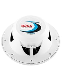 BOSS Audio mr690 Marine 6" x 9" de 2 Vías altavoces de rango completo 350 Watt, Blanco