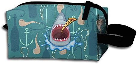 Pizza And Shark Trip Storage Handle Luggage Packing Organizers