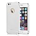 iPhone 6S Case, VANSIN 3 in 1 Ultra Thin and Slim Hard Case Coated Non Slip Matte Surface with Electroplate Frame for Apple iPhone 6 (2014) and iPhone 6s (4.7'')(2015) - Silver