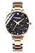 IK Colouring Women Quartz Watch, Rhinestone Starry Sky Dial Ladies Wrist Watches Mesh Band Watch (Rose Gold)