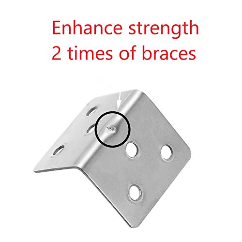 1 Stainless+Brackets+30x30x38mm+Furniture+Cabinets