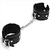 StillCool Adjustable PU Handcuffs Ankle Bracelets (Black)