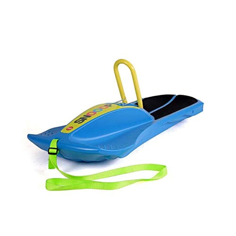 Ferbedo Snooop Carver F070052 Children's Blue (Sledge with Non-Slip Seat, Steering by Weight Displacement, Adjustable Metal Handle)