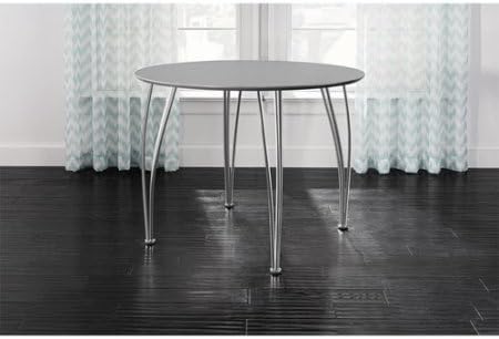 DHP Bentwood Dining Table, Gray, Vintage '50s meets modern life in our stunning dining table collection (Table)