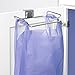 YouCopia Over The Door Plastic Bag Trash Bin for Cabinets, Stainless Steel