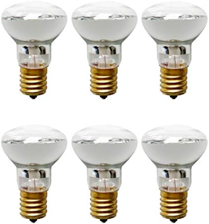 R39 E17 Replacement Light Bulb Motion Lamp 30 Watt Reflector Type (6 Pack)
