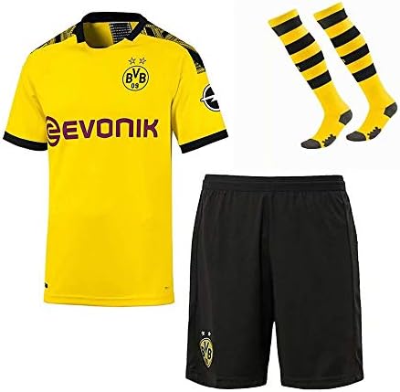 2019/20 (Home & Away) Soccer Jersey Personalised Any Names and Numbers, Custom T Shirt Football Kits for Kids Youth Adult Boys
