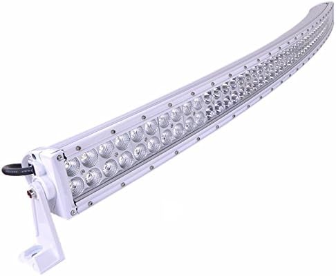 Simplive® 50" Inch 288w 28800lm Cree Curved LED Work Light Bar with Free Wiring Harness Flood Spot Combo Beam Fog Driving Off Road Truck 4x4 ATV SUV UTE