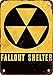 Fallout Shelter Vintage Look Reproduction Metal Tin Sign 12X18 Inches