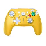 Pro Controller for Switch, PowerLead Wireless Controller Supports Motion Sensing and Double-Vibration Function Compatible with Switch Console and Windows PC