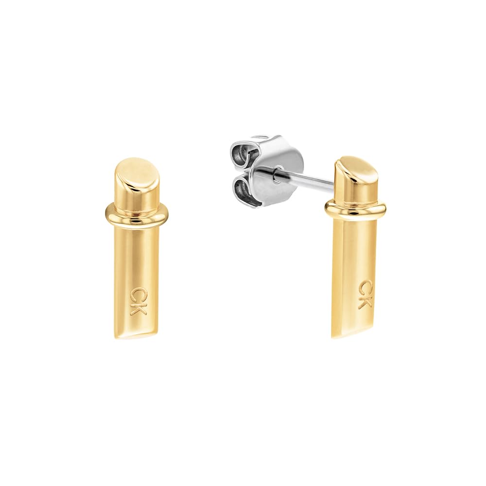 Calvin Klein Women's ELONGATED LINEAR Collection Stud Earrings - 35000021