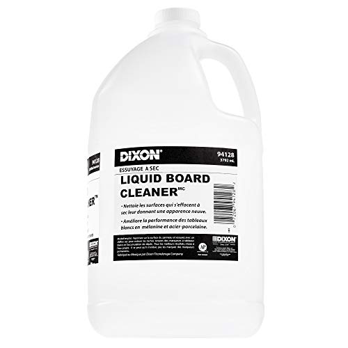 DIXON Dry Erase Board Liquid Cleaner, 1 Gallon / 128 oz. Bottle (94128