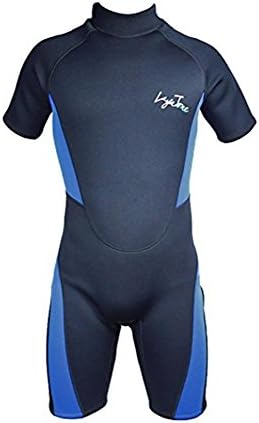 pengweiLayatone Mens Wetsuits 3mm Neoprene Thick Warm Shorty Wetsuit For Snorkeling,Diving and Surfing For Men