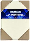 100 White Parchment 65lb Cover Weight Paper