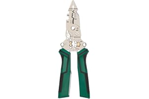 10 in 1 Folding Wire Stripper Pliers Foldable Wire Stripper Cutter Crimper Tester High Carbon Steel Multi Function Electrical