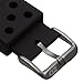 Dive Watch Band, for Seiko Z20 Monster, Black, 20mm