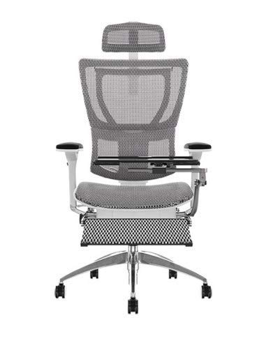 ERGOHUMAN Elite Evolution Poltrona Ergonomica In Pelle – Regolazioni Avanzate, Supporto Lombare, Portata 150kg, Uso Intensivo 24H