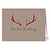 Note Card Cafe Christmas Card Assortment with Red Envelopes | 72 Pack | Woodland Holiday | Blank Inside, Glossy Finish | Set for Holidays, Winter, Gifts, Presents, Secret Santa, Work Parties