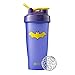BlenderBottle Justice League Superhero Classic 28-Ounce Shaker Bottle, Batgirl