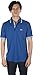 BOSS HUGO BOSS Men's Paddy Short Sleeve Polo Shirt, Medium Blue With Light Blue, M