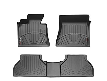 Weathertech 44586 1 2 1st 2nd Row Black Floor Liner For 2014 Infiniti Q50