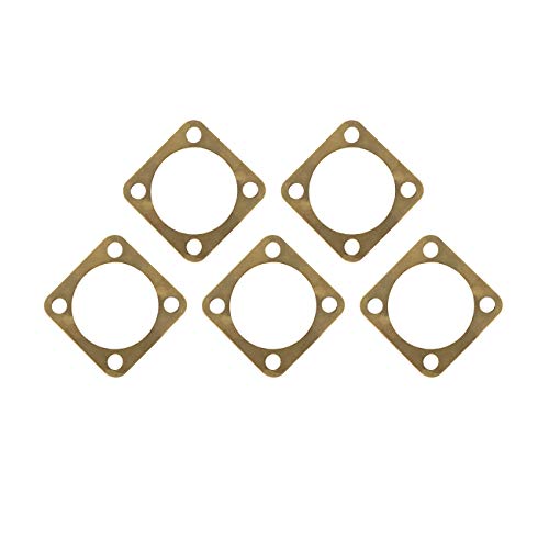 Supermotorparts 5x Cylinder Head Gasket Brass 66cc 80cc 2- Stroke Engine Motorized BiCYCLE - Thumbnail 2