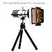 Universal Smartphone Camera Lens Kit Including 12x Telephoto Manual Focus Lens/Fish Eye Lens / 2 in 1 Macro and Wide Angle Lens/Tripod/Lens and Phone Holder/Fits Most Phones