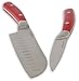 Superior Quality Emeril Lagassee Kitchen Knife 3 Pc. Set with 2 Knives & Sharpener, 3.5