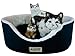 Armarkat Pet Bed 22-Inch by 19-Inch Oval, Laurel Green