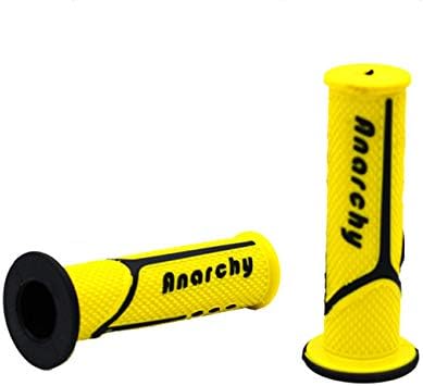 yellow mtb grips