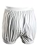 Haian Adult Incontinence Pull-on Plastic Comfort Pants (Large, White)