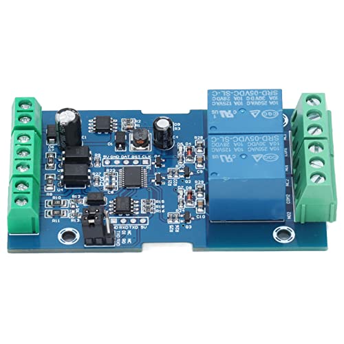 Relay Module, DC 7‑24V Short Time Relay Board RS485/TTL for Standard