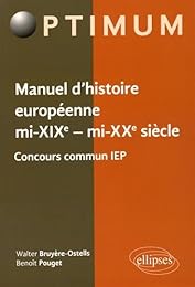 Manuel d'histoire européenne