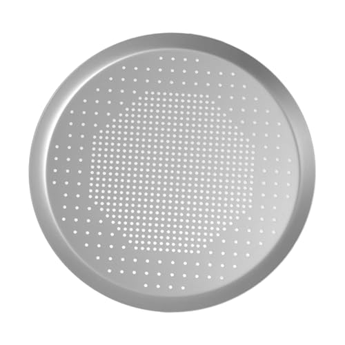 CATIEBYE 1 PC Aluminum Alloy Perforated Pizza Tray Non Rusting Baking Tray for Oven User Friendly Bakeware with Excellent Thermal Conductivity