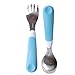 OXO Tot Training Fork & Spoon Set- Aqua