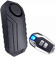 2020進化版 バイク 防犯アラーム 車 防犯ブザー【音量調整可能】盗難防止 グッズ リモートコン付き IP55防水 113dB 大音量 警告音切替可能 感度7段階調整可能 配線不要 自転車 セキュリティアラーム...