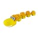 Squeaky Sensory Snake Dog Toy Small Natural Rubber (Latex) Chemical-Free Complies with Same Safetystandards as Children’s Toys Soft Unstuffed