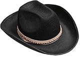 Black Felt Cowboy Hat