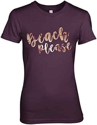 Beatch Please Funny Sea Holiday Sarcastic Summer Travel Women's T-Shirt Purple XX-Large