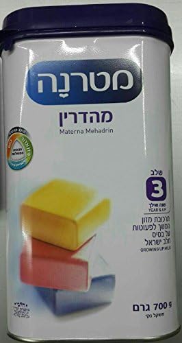 Materna mehadrin stage 3 kosher 1 can