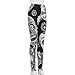 Nadition Pants Women High Waist Slimming for Yoga, Fitness & Gym Leggings Pants (Black, XL)