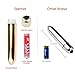 Portable Mini Massager, Apriller Single-Speed Waterproof Electric Wireless Bullet Massager.