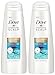 Dove Dermacare Scalp - Anti-Dandruff Shampoo - Pure Daily Care - Net Wt. 12 FL OZ (355 mL) Per Bottle - Pack of 2 Bottles